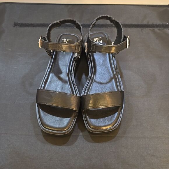 BRAND NEW NICOLE MILLER PLATFORM WEDGE WITH ANKLE STRAP, WOMEN'S SANDAL - Picture 3 of 15